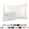 BC BELLA Bella Coterie Luxury Silk Pillowcase for Hair and Skin 30 Momme 100 Pure 6A Mulberry Silk Super Soft Perfectly Plush King White
