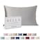 BC BELLA Bella Coterie Luxury Silk Pillowcase for Hair and Skin 30 Momme 100 Pure 6A Mulberry Silk Super Soft Perfectly Plush Standard Silver