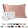 BC BELLA Bella Coterie Luxury Silk Pillowcase for Hair and Skin 30 Momme 100 Pure 6A Mulberry Silk Super Soft Perfectly Plush King Dusty Rose