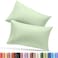 Utopia Bedding Queen Pillow Cases 2 Pack Envelope Closure Soft Brushed Microfiber Fabric Shrinkage and Fade Resistant Pillow Covers Queen Size 20 X 30 Inches Queen Sage