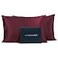 Fishers Finery 25mm 100 Pure Mulberry Silk Pillowcase Red King 2 Pack