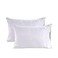 LANE LINEN 100 Organic Cotton Pillow Cases Standard Size Set of 2 20x26 Soft White Pillow Cases