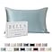 BC BELLA Bella Coterie Luxury Silk Pillowcase for Hair and Skin 30 Momme 100 Pure 6A Mulberry Silk Super Soft Perfectly Plush King Slate Blue