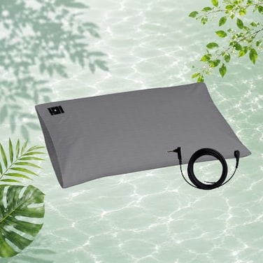 EOHELGRO Grounding Pillowcase Queen Size with Sliver Fiber for Better Sleep Pain Relief Inflammation Gray 20x 30