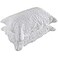 BOSOWOS Pillow Shams Queen Size Set of 2 Ultra Soft Breathable Quilted Pillow Cases 20 x 30 inches for Sleeping Decorative Microfiber Bed Pillowcases Easy Care White