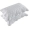 BOSOWOS Queen Size Pillow Shams Set of 2 Ultra Soft Breathable 20 x 30 Inches Quilted Pillow Cases Envelope Closure for Sleeping Decorative Microfiber Bed Pillowcases Easy Care White
