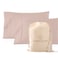 Good Sleep 1000 TC Blush Standard Pillowcases Set of 2 100 Egyptian Cotton Pillow Cases with Long Staple Cotton Sateen Weave Silky Soft Hotel Like Bed Pillow Covers for Comfy Sleeping Snug Fit