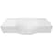 Cozysilk Silk Pillowcase for Orthopedic Sleeping Pillow Pure Mulberry Silk Pillow Cover for Ergonomic Cervical Pillow Pillow Case for Contour Memory Foam Pillow White 21 13 3924
