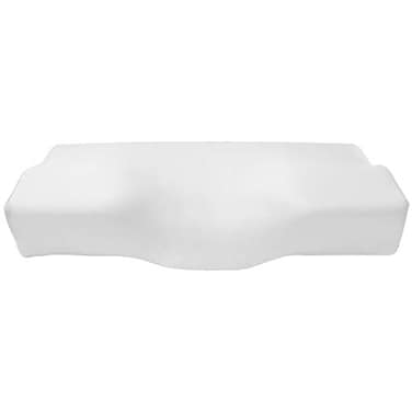 Cozysilk Silk Pillowcase for Orthopedic Sleeping Pillow Pure Mulberry Silk Pillow Cover for Ergonomic Cervical Pillow Pillow Case for Contour Memory Foam Pillow White 21 13 3924