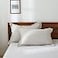 King Linens 100 French Linen Pillow Shams Basic Style Pack of 2 Washed Solid Color Natural Flax Soft Breathable Grey 20 x 26