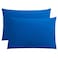 FLXXIE Pillow Cases Queen Soft Microfiber Pillow Covers with Envelope Closure Wrinkle Resistant Pillowcases 2 Piece Set 20x30 Royal Blue