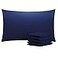 NTBAY Queen Pillowcase Set 4 Pack Brushed Microfiber 20x30 Pillowcases Soft WrinkleFree FadeResistant StainResistant Navy Blue Pillowcases with Envelope Closure 20x30 Inches Navy Blue