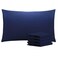 NTBAY Queen Pillowcase Set 4 Pack Brushed Microfiber 20x30 Pillowcases Soft WrinkleFree FadeResistant StainResistant Navy Blue Pillowcases with Envelope Closure 20x30 Inches Navy Blue