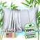 Vegan Silk Pillow Cases 100 Viscose Derived from Bamboo Cooling Pillowcase Standard Size Gray Set of 2 Zippered for Hot Sleepers Soft Pillow Covers by