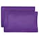 DREAMCARE Queen Size Microfiber Pillowcases Set of 2 Soft Premium Quality Double Brushed Microfiber Purple