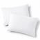Bedsure Pillow Cases Standard Size Set of 2 White Brushed Microfiber Pillowcases Super Soft Pillowcase Pillow Shams Covers with Envelope Closure for Kids Wrinkle Fade Resistant 20x26 Inches