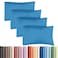 CGK Unlimited King Pillow Cases Set of 4 Ultra Soft Hotel Quality Pillowcase Covers Comfy Cozy Wrinkle Free Shrinkage Stain Fade Resistant Machine Washable Pillow Protectors 4 Piece Set Denim Blue