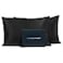 Fishers Finery 25mm 100 Pure Mulberry Silk Pillowcase Black King 2 Pack