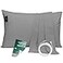 GRUENERDE Grounding Pillowcase King with 15ft Cord 20x36in Gray 1pc