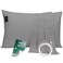 GRUENERDE Grounding Pillowcase King with 15ft Cord 20x36in Gray 1pc