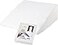 CIRCLESHOME CirclesHome Wedge Pillow Cover 100 Cotton Zippered Wedge Pillow Case Protector Soft Hypoallergenic Breathable 25x26x10