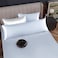 Homiest Satin Body Pillow Cover Baby Blue 20 x 54 Inch