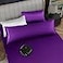 Homiest Satin Body Pillowcase Purple 20 x 54 Inch Luxury Ultra Soft Envelope Closure Hair and Skin Protection Cooling