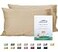 sunflower Sunflower Queen Pillowcases Set of 2 100 Cotton Queen Size Pillow Cases 2 2030 inches Sandshell Soft and Breathable