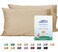 sunflower Sunflower Queen Pillowcases Set of 2 100 Cotton Queen Size Pillow Cases 2 2030 inches Sandshell Soft and Breathable