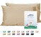 sunflower Sunflower Queen Pillowcases Set of 2 100 Cotton Queen Size Pillow Cases 2 2030 inches Sandshell Soft and Breathable
