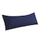 WhatsBedding Body Pillow Cover Ultra Soft Microfiber Pillowcases Breathable Long Pillow Case Envelope Closure Navy Blue 20x54 inch