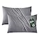 Bedsure Zipper Pillow Cases King Cooling King Pillow Cases Set of 2 Rayon Derived from Bamboo Cooling Pillowcase for Hot Sleepers Soft PureWoven Pillow Covers Gifts Dark Grey 20x36 Inches