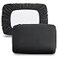Horbaunal 2 Pack Microfiber Pillow Cases Dark Grey Travel Elastic Band Bed Pillowcases 1800 Thread Count Soft Pillow Covers for Standard Queen Size Pillows 20 x 26 Inches