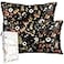 Miss Adola Silk Pillowcase 2 Pack Cute Pillow Cases 20 x 26 Standard Size Set of 2 for Hair and Skin Smooth Soft Breathable with Hidden Zipper Cooling Pillow Covers for Sleeping Mushroom Plants