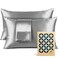 Pure Bedding Satin Pillowcase 2 Pack Queen Size 20x30 Grey Silky Pillow Cases for Hair and Skin Satin Pillow Covers with Envelope Closure Extra Soft Premium Microfiber