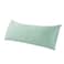 WhatsBedding Body Pillow Cover Cooling Fabric Long Pillowcase Breathable SkinFriendly Zipper Closure Milky Green 20x54 inch