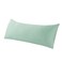 WhatsBedding Body Pillow Cover Cooling Fabric Long Pillowcase Breathable SkinFriendly Zipper Closure Milky Green 20x54 inch