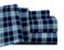 Pointehaven Flannel Deep Pocket Set with Oversized Flat Sheet Queen Ashby Plaid