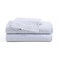 Tommy Hilfiger Queen Size Sheet Set Cool Crisp Cotton Percale Bedding with Fitted Sheet Pillowcases Lightweight Bed Sheets Deep Pocket College Dorm Room Essentials Monogram Stripe Blue