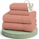 LANE LINEN Full Sheet Set 100 Organic Cotton 4pc Percale Soft Rose Dawn