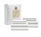 LANE LINEN Full Size Sheet Set 100 Organic Cotton Soft 8pc Percale White