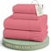 LANE LINEN King Sheets 100 Organic Cotton Soft 4pc Percale Mineral Red