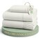 LANE LINEN Twin Sheet Set 100 Organic Cotton Percale Soft Glacier Grey