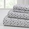 Modern Threads 3Piece Ultra Soft Microfiber Bed Sheets Set Wrinkle Free Sheets with Deep Pockets Fitted Sheet Flat Sheet Pillowcases Lightweight Breathable Bedding Blue Roses Twin