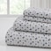Modern Threads 3Piece Ultra Soft Microfiber Bed Sheets Set Wrinkle Free Sheets with Deep Pockets Fitted Sheet Flat Sheet Pillowcases Lightweight Breathable Bedding Blue Roses Twin