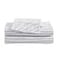 Tommy Hilfiger Sheet Set Cotton Percale Bedding with Matching Pillowcases Crisp Cool Premium Quality Home Essentials Monogram Stripe Navy Queen