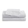 Tommy Hilfiger Sheet Set Cotton Percale Bedding with Matching Pillowcases Crisp Cool Premium Quality Home Essentials Monogram Stripe Navy Queen