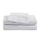 Tommy Hilfiger Sheet Set Cotton Percale Bedding with Matching Pillowcases Crisp Cool Premium Quality Home Essentials Monogram Stripe Navy Queen