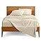 Bare Home Split Head Flex King Sheet Set 1800 UltraSoft Microfiber Bed Sheets Double Brushed Deep Pockets Easy Fit 4 Piece Set Bedding Sheets Pillowcases Sand