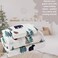 AMAJY Rustic Style Woodland Bear Pine Tree Pinecone Ultra Soft Cabin Lodge Decor Bed Sheet and Pillowcase Set Queen US Standard